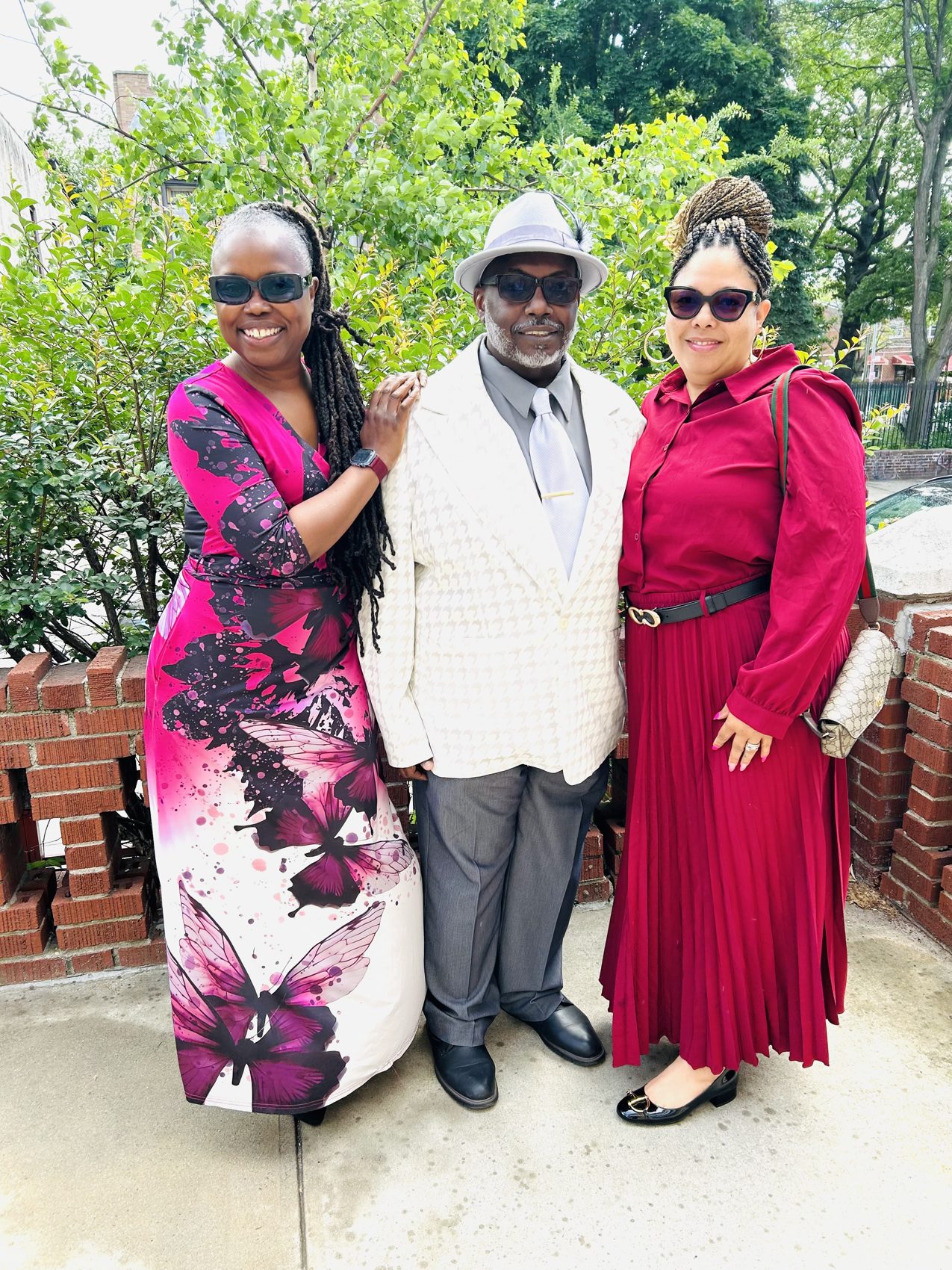 Dressed for a celebration